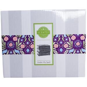 NIB Scentsy UNDER MY SPELL Warmer Book of Shadows Basic Spells Potion NOT TESTED